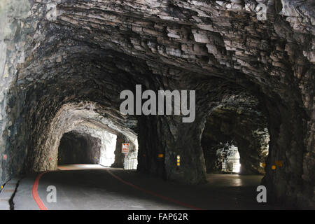 Schwalbe-Grotte im Taroko-Nationalpark, Taiwan Stockfoto