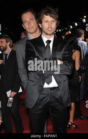 LOS ANGELES, CA - 27. Januar 2010: Will Arnett & Jon Heder die Welt premiere ihres neuen Films "When in Rome" am El Capitan Theatre in Hollywood. Stockfoto