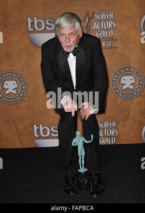 LOS ANGELES, CA - 23. Januar 2010: Robert Morse bei der 16. Annual Screen Actors Guild Awards im Shrine Auditorium. Stockfoto