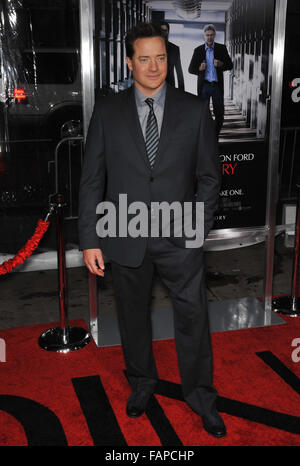 LOS ANGELES, CA - 19. Januar 2010: Brendan Fraser bei der Premiere seines neuen Films "Außerordentliche Maßnahmen" in Grauman Chinese Theatre in Hollywood. Stockfoto