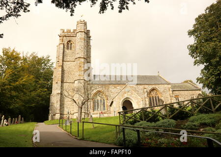 St Marys Kirche, Litton Cheney, Dorset, Großbritannien Stockfoto