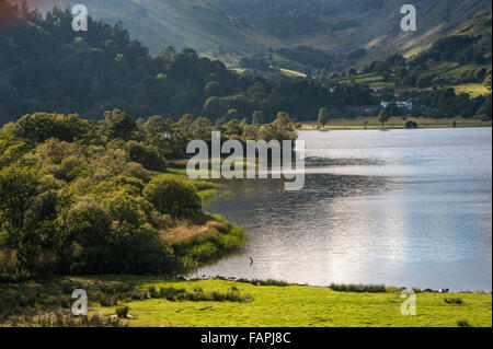 Blick über Ullswater in Richtung Glenridding Stockfoto