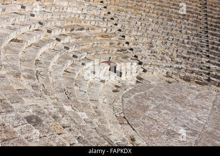 Antiken griechisch-römischen Theater in Kourion, Zypern Stockfoto