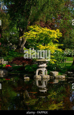 Kyoto Garten japanische Gärten Stil asiatischen Holland Park City Notting Hill Gate Kensington London RM Floral Stockfoto