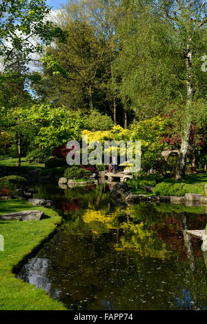 Kyoto Garten japanische Gärten Stil asiatischen Holland Park City Notting Hill Gate Kensington London RM Floral Stockfoto