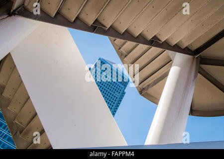 One Canada Square, Canary Wharf, London, England, Vereinigtes Königreich Stockfoto