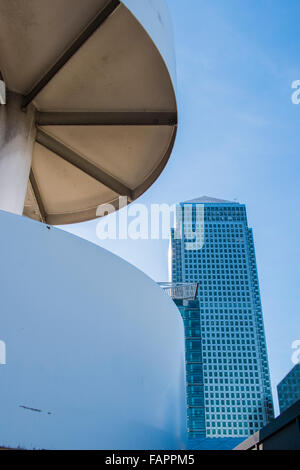 One Canada Square, Canary Wharf, London, England, Vereinigtes Königreich Stockfoto