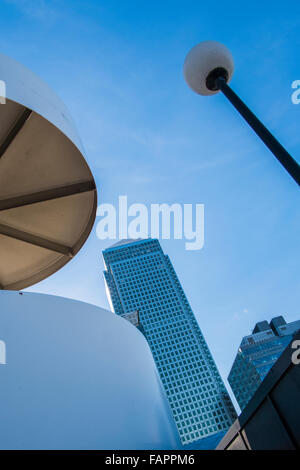 One Canada Square, Canary Wharf, London, England, Vereinigtes Königreich Stockfoto