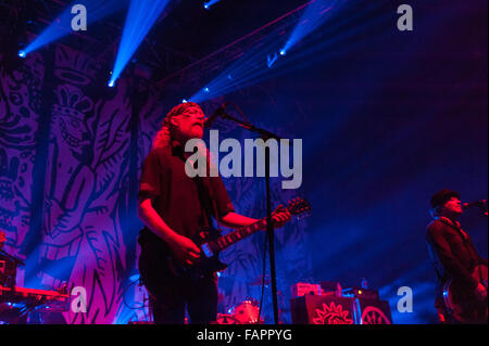 Die Levellers spielen Wolverhampton Civic Hall auf Freitag, 4. Dezember 2015 im Rahmen ihrer "Schöne Nacht"-Tour, unterstützt von R Stockfoto