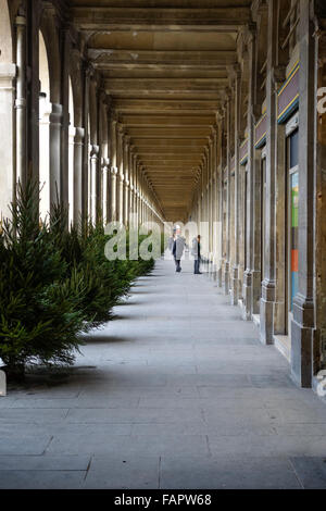 Palais-Royal Garden, Jardin du Palais Royal, Galerie, Paris Frankreich. Stockfoto