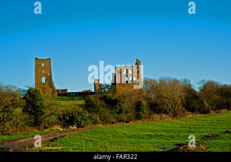 Burg bei Sheriff Hutton, North Yorkshire Stockfoto