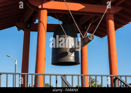 Yokohama Freundschaft Bell. Shelter Island, San Diego, Kalifornien, USA. Stockfoto