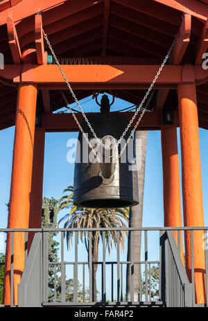 Yokohama Freundschaft Bell. Shelter Island, San Diego, Kalifornien, USA. Stockfoto