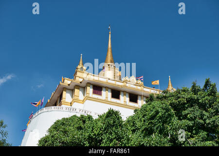 Der Golden Mount (Wat Saket) in Bangkok, Thailand Stockfoto