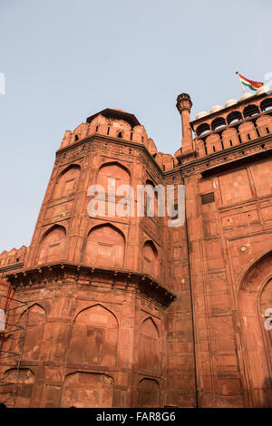 Antike Architektur in Delhi Stockfoto