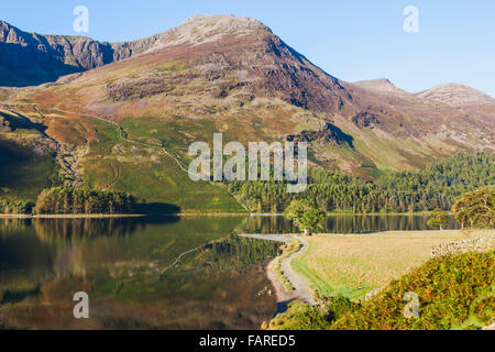 England, Cumbria, Seenplatte, Buttermere Stockfoto