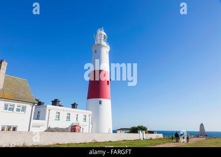 England, Dorset, Portland, Portland Bill Leuchtturm Stockfoto