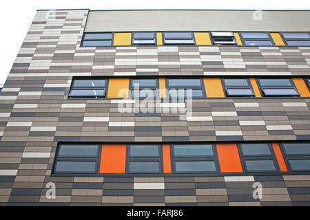 Von außen Professor Stuart Hall, eine neue Kunst-Block am Goldsmiths College, Lewisham. University of London. Stockfoto