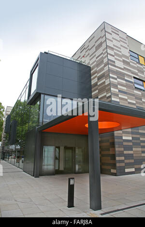 Von außen Professor Stuart Hall, eine neue Kunst-Block am Goldsmiths College, Lewisham. University of London. Stockfoto