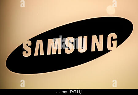 Markenname: "Samsung", Berlin. Stockfoto