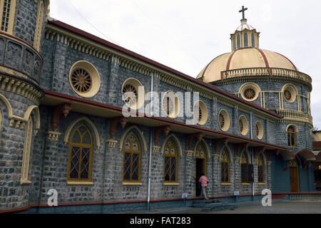 Pattumala Matha Kirche, Kerala, Indien Stockfoto