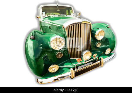 Billericay, Essex, UK - Juli 2013, Sommerfest. Oldtimer-Show, zeigt Bentley-Modell Stockfoto
