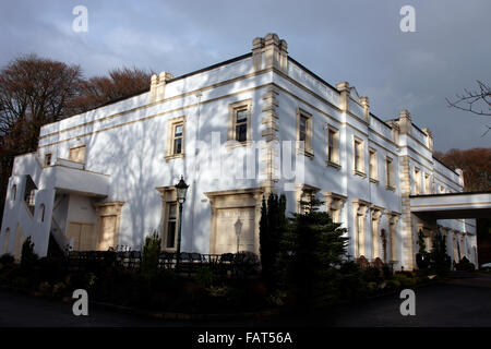 Große Halle Galgorm Resort & Spa, County Antrim Stockfoto