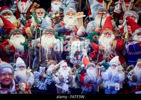 Chester Stadtzentrum deutsche Styke Weihnachtsmarkt Märkte 2015 Basar Hersteller Händler Händler unabhängigen Läden Käufer Verkäufer s Stockfoto