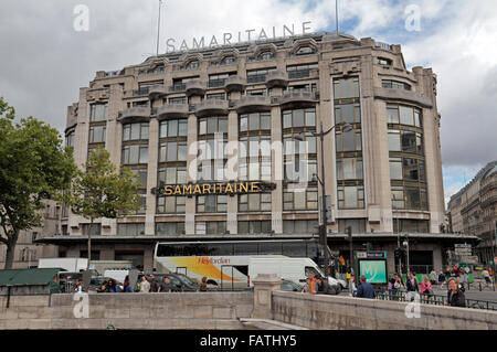 Die Samaritaine, ein großes Kaufhaus in Paris, Frankreich. Stockfoto