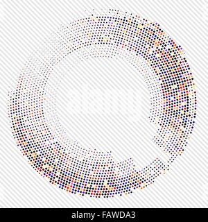 Vektor-Rasterpunkte. Stock Vektor