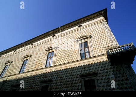 Italien, Emilia Romagna, Ferrara, Palazzo dei Diamanti Stockfoto