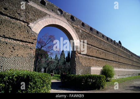 Poecile, Villa Adriana (Hadrian's Villa), Tivoli, Rom, Latium, Italien Stockfoto