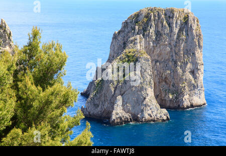 Insel Capri, ich Fraglioni, Italien Stockfoto