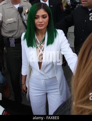 Kylie Jenner startet ihre neueste Linie von Lippe Glossen in der Dash-Boutique mit West Hollywood: Kylie Jenner wo: Los Angeles, California, Vereinigte Staaten von Amerika bei: 30. November 2015 Stockfoto