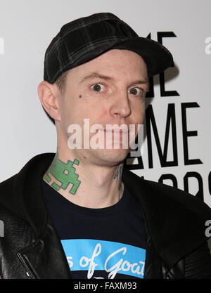 Prominente besuchen The Game Awards 2015 am Microsoft-Theater.  Mitwirkende: deadmau5 wo: Los Angeles, California, Vereinigte Staaten von Amerika als: 3. Dezember 2015 Stockfoto