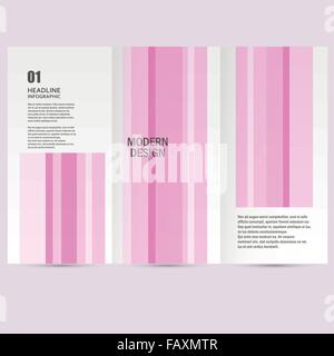 Muster abstrakt Liniendesign in A4. Moderne Vektor Hintergrund Stock Vektor