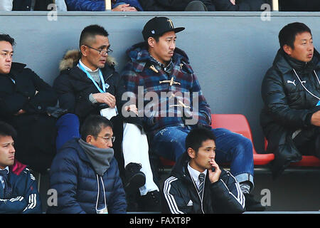 Komazawa Olympic Park Stadion, Tokio, Japan. 5. Januar 2016. Yohei Toyoda, 5. Januar 2016 - Fußball: 94. All Japan High School Fußballturnier Viertelfinale match zwischen Seiryo 3-0 Meitoku Gijuku Komazawa Park Olympiastadion, Tokio, Japan. Bildnachweis: Shingo Ito/AFLO SPORT/Alamy Live-Nachrichten Stockfoto