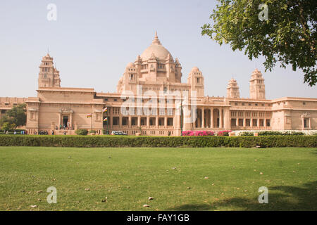 30. November 2015, Jodhpur, Rajasthan, Indien. Umaid Bhawan Palace Jodhpur. Entdecken die Freuden die blaue Stadt Jodhpur Stockfoto