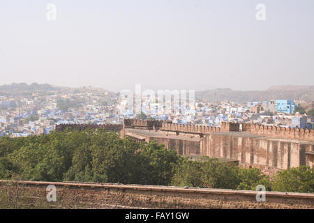 30. November 2015, Jodhpur, Rajasthan, Indien. Die blaue Stadt Jodhpur. Entdecken die Freuden muss o die blaue Stadt Jodhpur Stockfoto