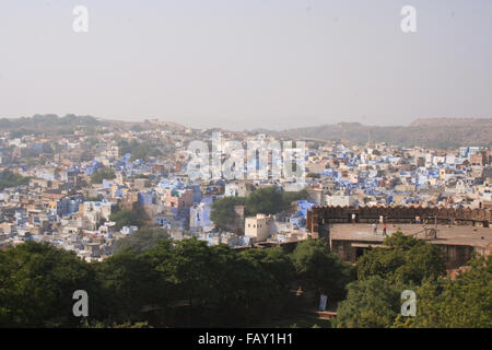 30. November 2015, Jodhpur, Rajasthan, Indien. Die blaue Stadt Jodhpur. Entdecken die Freuden muss o die blaue Stadt Jodhpur Stockfoto