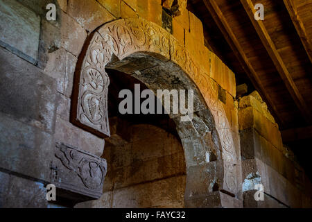 Einsiedelei von Santa María de Lara Stockfoto