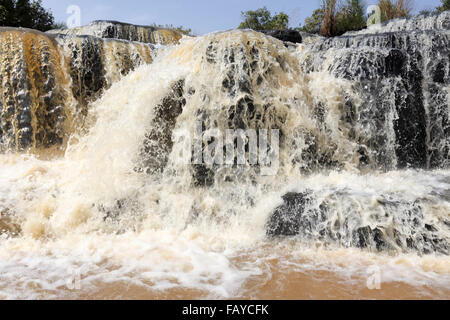 Banfora verliebt sich in Kaskaden Region, Burkina Faso Stockfoto