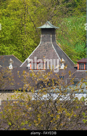 GlenDronach Distillery, in der Nähe von Huntly - Aberdeenshire, Schottland. Stockfoto