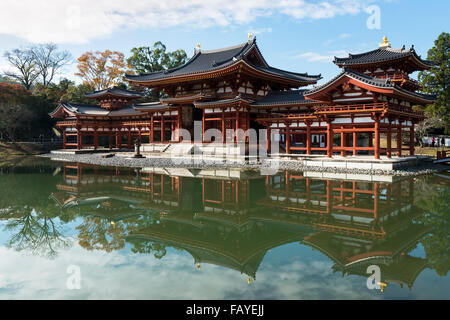 Byodoin-Tempel in Uji in der Nähe von Kyoto Japan. Stockfoto