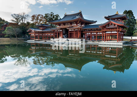 Byodoin-Tempel in Uji in der Nähe von Kyoto Japan. Stockfoto