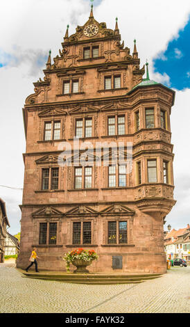 Altes Rathaus, Gernsbach, Schwarzwald, Baden-Württemberg, Deutschland Stockfoto