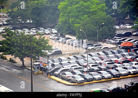 Bolsa de Automoveis Avenue Maleachi Camara Centro Rio de Janeiro Brasilien Stockfoto