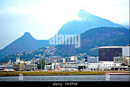 Santos Dumont Flughafen Rio De Janeiro Brasilien Stockfoto