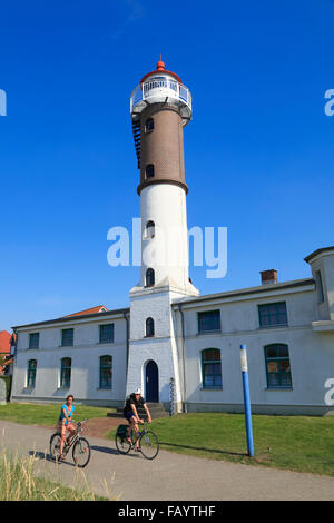 Poel Insel Timmendorf, Leuchtturm, Ostsee, Mecklenburg Western Pomerania, Deutschland, Europa Stockfoto