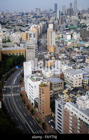 Skyline von Tokyo, Japan Stockfoto